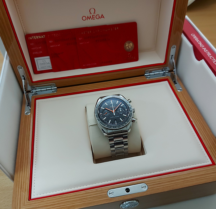 Omega Speedmaster Racing Co-Axial Chronograph Ref. 329.30.44.51.01.002